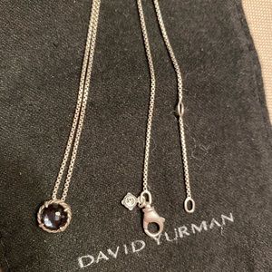 David Yurman Chatelaine necklace in Black Orchid